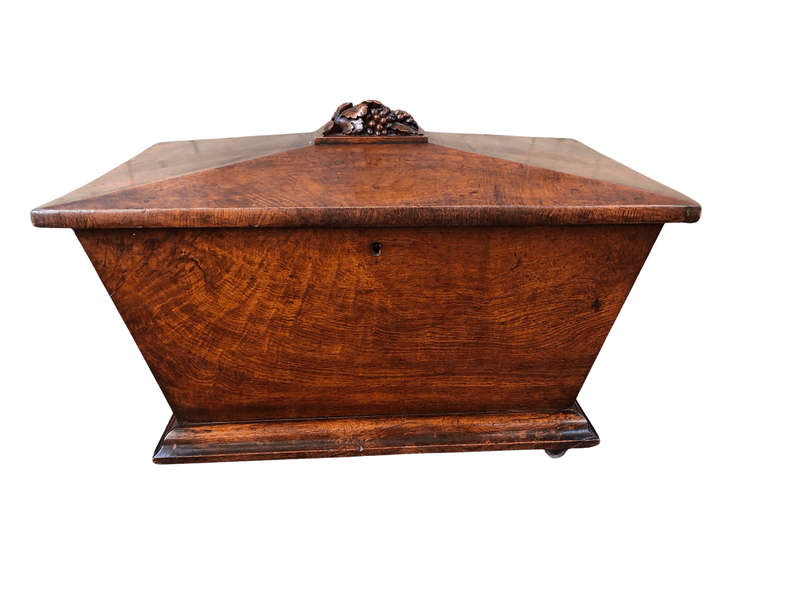 Regency Pollard Oak Wine Cooler / Cellarette on Castors