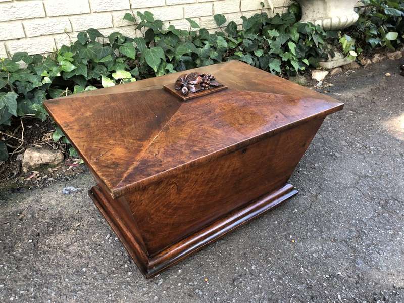 Regency Pollard Oak Wine Cooler / Cellarette on Castors