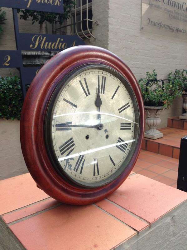 Station Clock With Winder, Some Distress