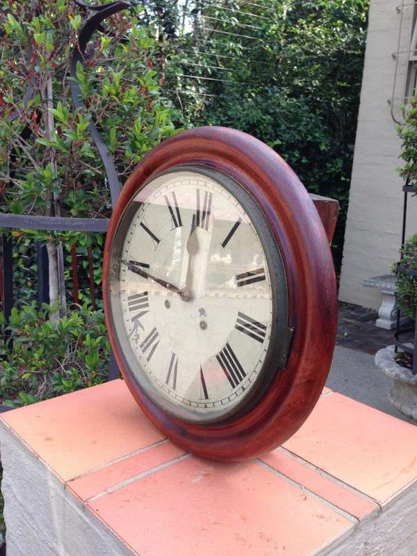 Station Clock With Winder, Some Distress