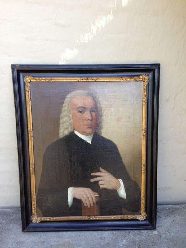Oil On Canvas, Portrait Of A Gentleman N Rijneuburg