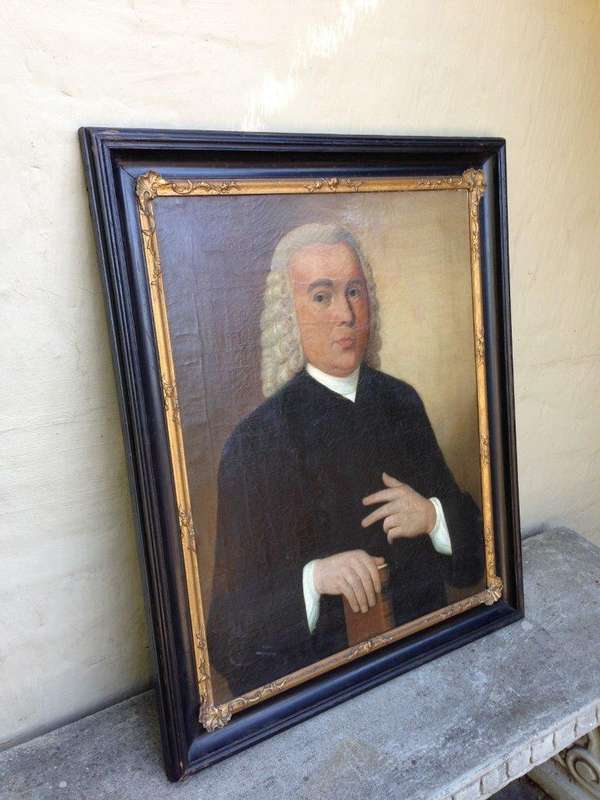 Oil On Canvas, Portrait Of A Gentleman N Rijneuburg
