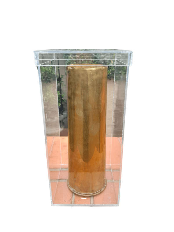 WWII Brass Cannon Shell Circa 1938