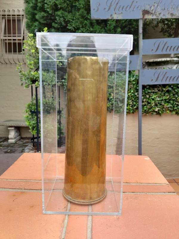 WWII Brass Cannon Shell Circa 1938