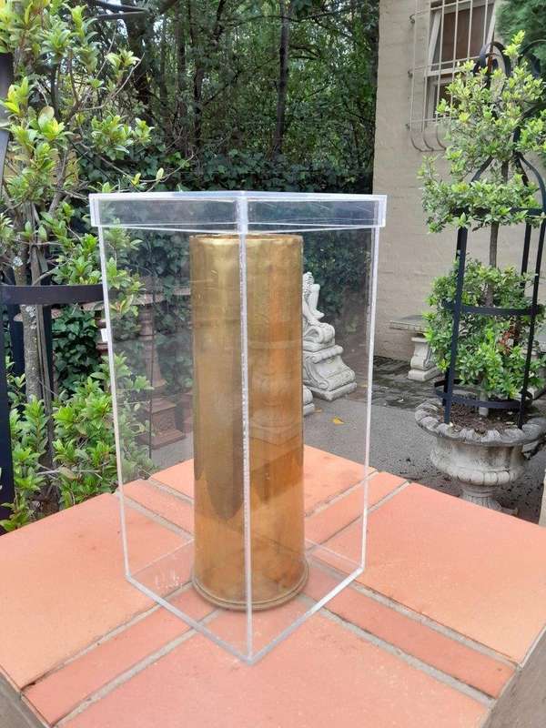WWII Brass Cannon Shell Circa 1938