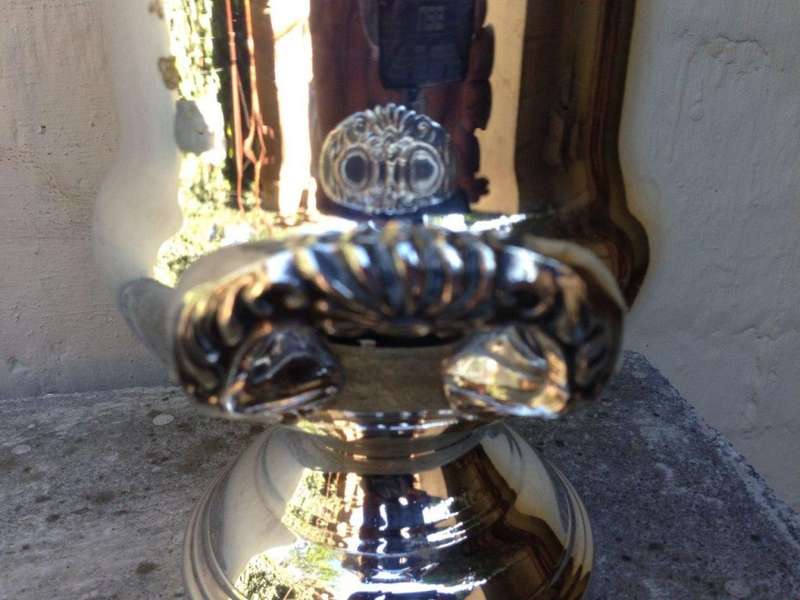 Silver Plated Champagne /Wine Cooler by Emess