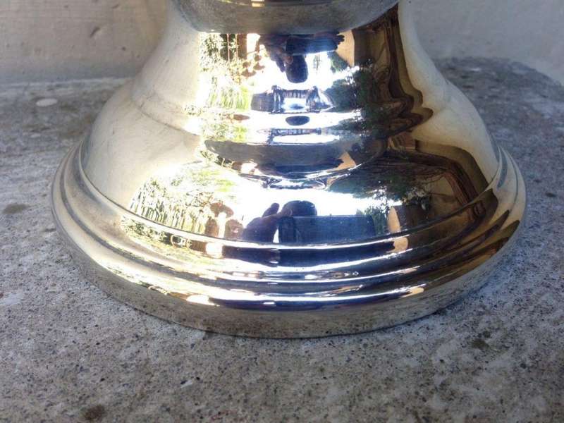 Silver Plated Champagne /Wine Cooler by Emess