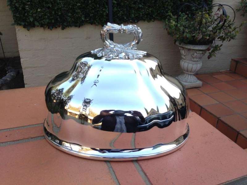 Silver Plated Food Dome