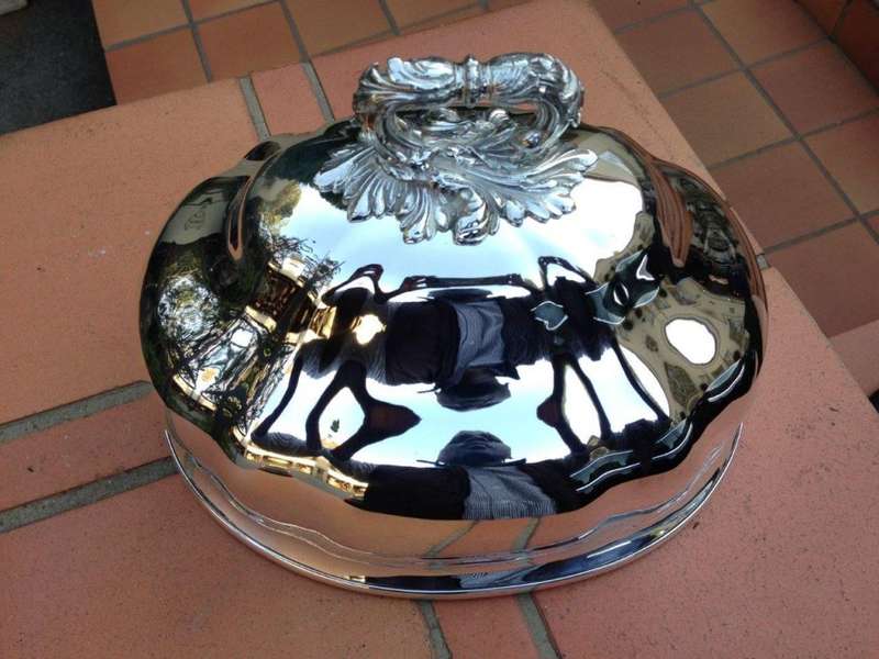 Silver Plated Food Dome