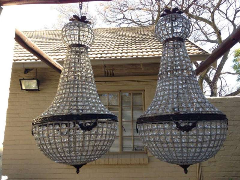 Empire Chandelier with Ball