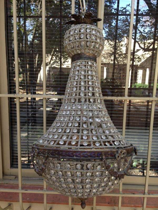Empire Chandelier with Ball