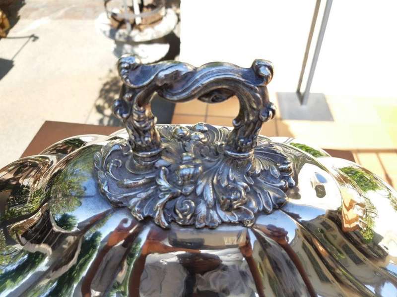 Silverplate Meat Dome