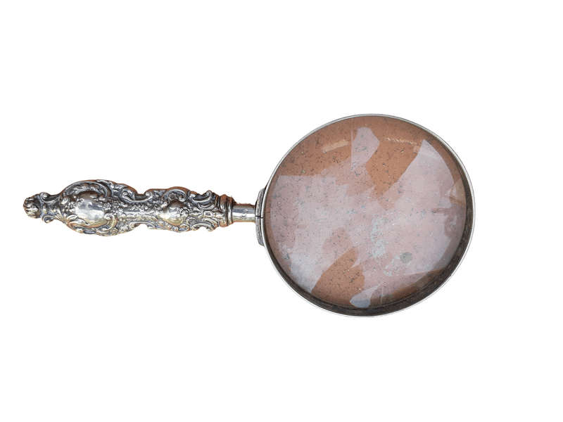 Magnifying Glass Silver Handle
