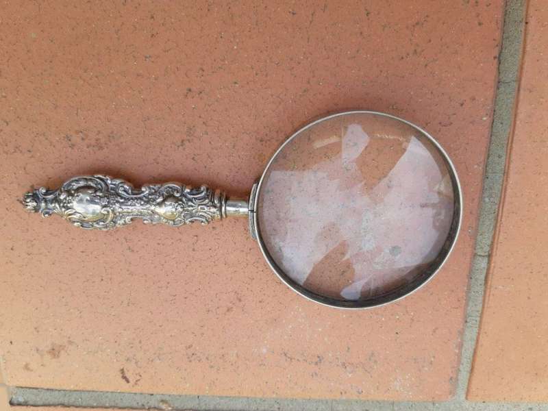 Magnifying Glass Silver Handle