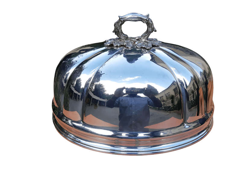 Silver Plate Food Dome