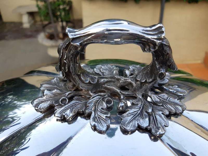 Silver Plate Food Dome