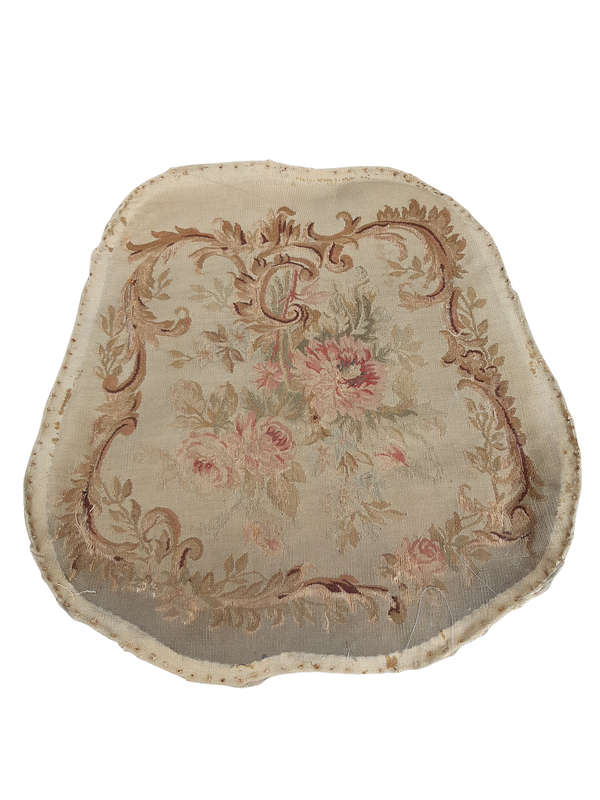 Antique tapestry fragments hand loomed