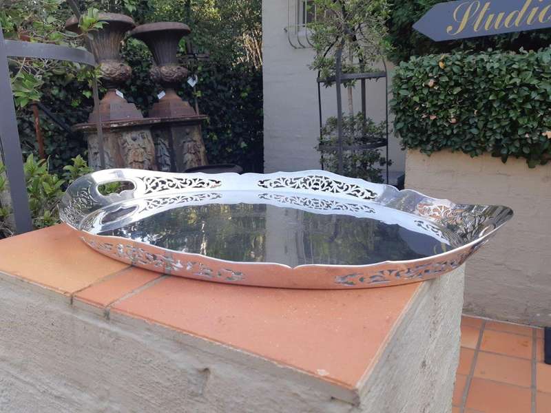 A Silverplate  Gallery Tray