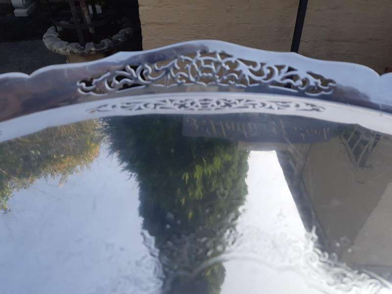 A Silverplate  Gallery Tray