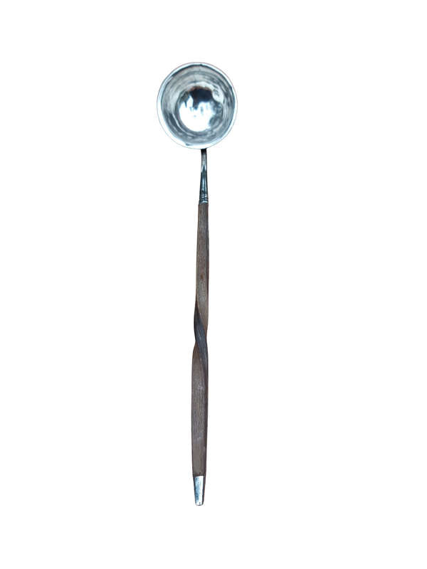 A George III Silver Toddy Ladle  London 1799. Maker Elizabeth Morley