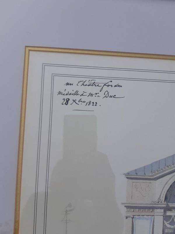 A Set Of Three (3) Neoclassical Architectural Studies ( Photolithograph)