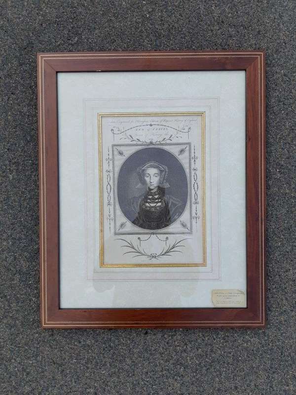 A Pair Of Period Portraits: Henry Lord Darnly Of Scotland, And King Edward XI Hand Coloured Engra...