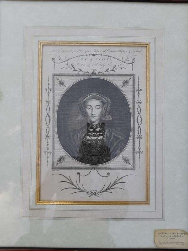 A Pair Of Period Portraits: Henry Lord Darnly Of Scotland, And King Edward XI Hand Coloured Engra...