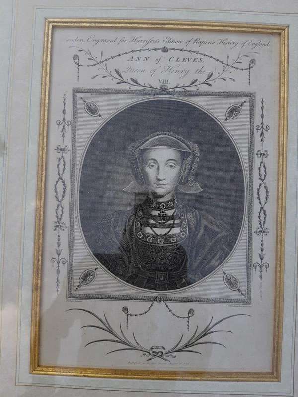 A Pair Of Period Portraits: Henry Lord Darnly Of Scotland, And King Edward XI Hand Coloured Engra...
