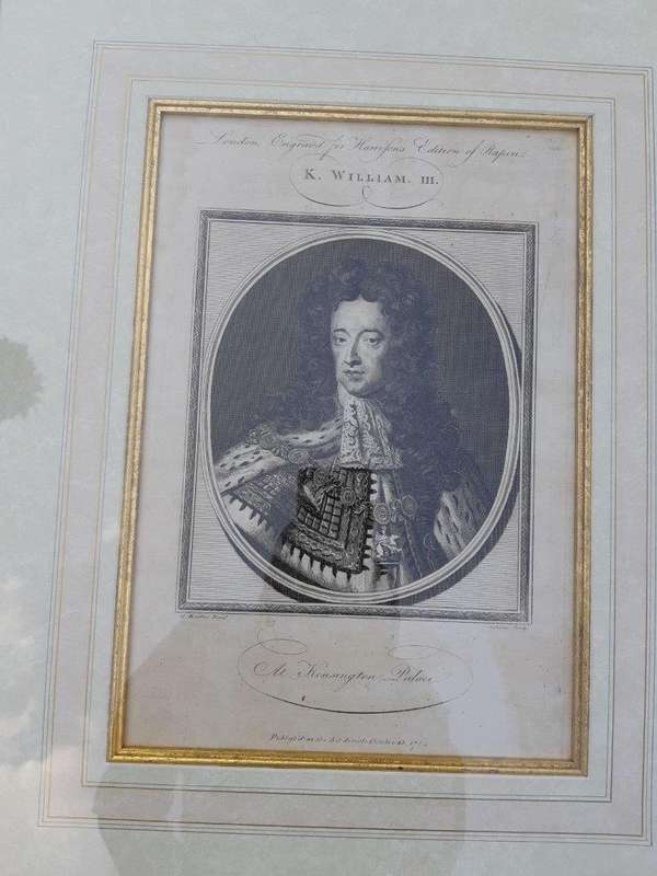 A Pair Of Period Portraits: Henry Lord Darnly Of Scotland, And King Edward XI Hand Coloured Engra...
