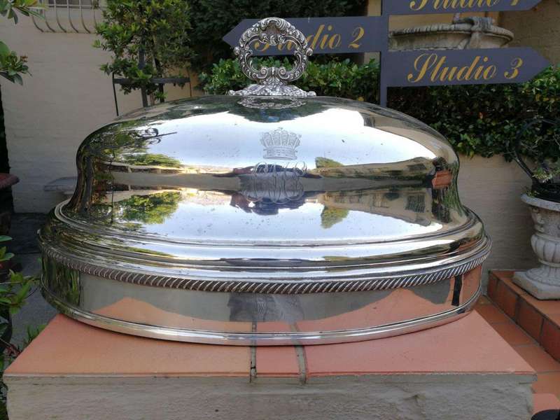 A Victorian Epns Food Dome