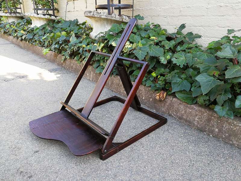 A Wooden Table Easel