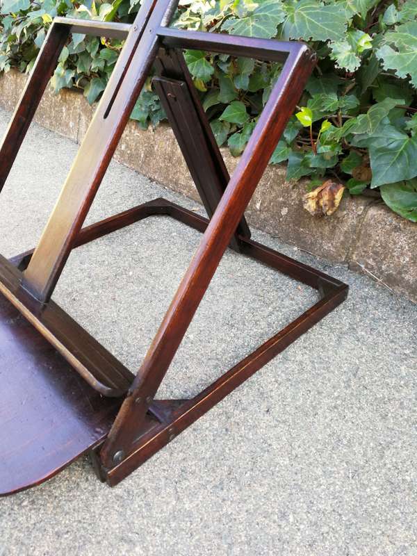 A Wooden Table Easel