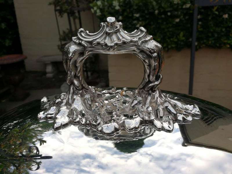 A Silverplate Elkington Food Dome