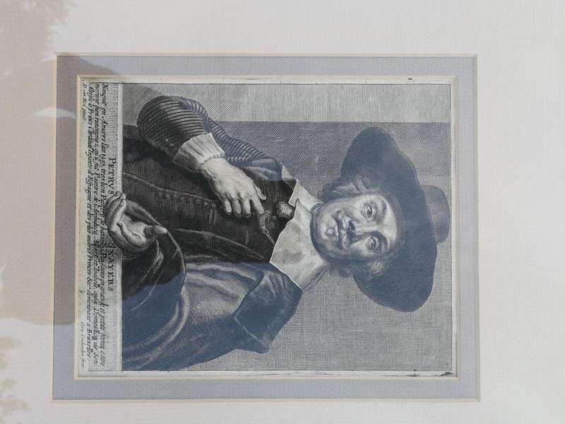A Set Of 8 Framed Portraits Of Flemish Painters, Engravers And Architects