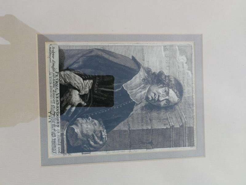 A Set Of 8 Framed Portraits Of Flemish Painters, Engravers And Architects