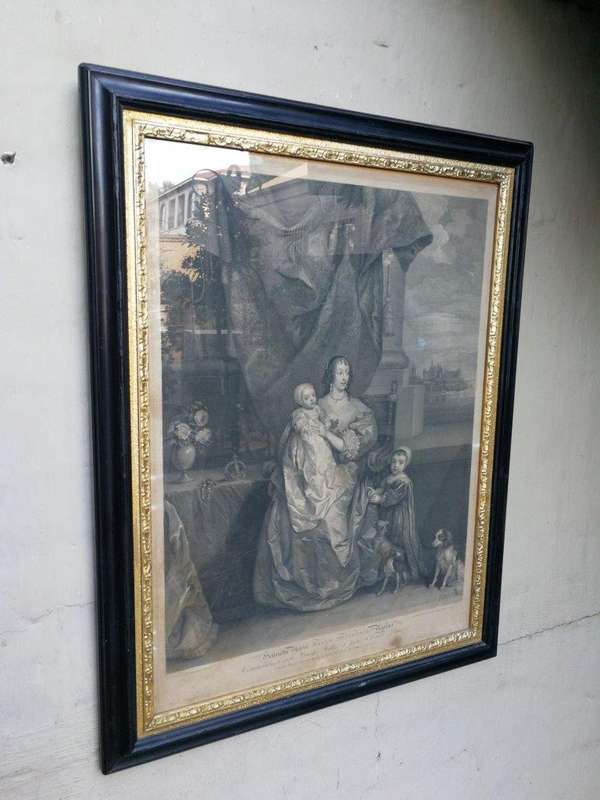 A Pair of 18th Century French Engravings Dated 1782