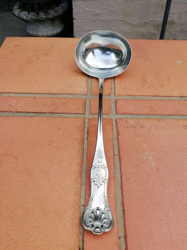 Silver Plate Ladle