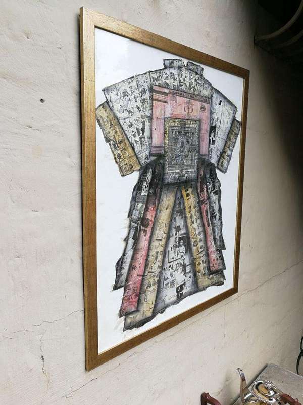 The Wedding Collage With Ink By Lyndi Sales Signed
