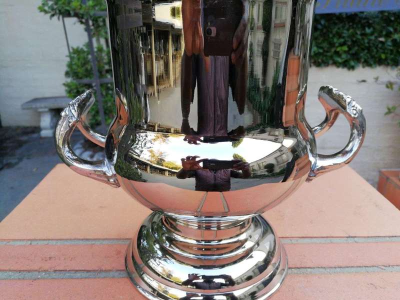 A Georgian Style Silver Plated Champagne Cooler
