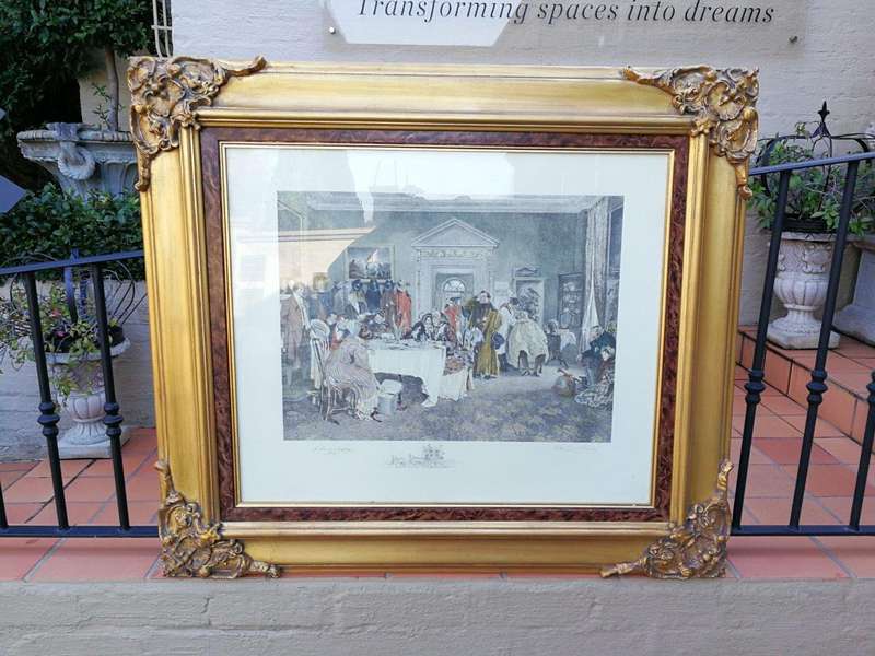 A Gilt Framed Print