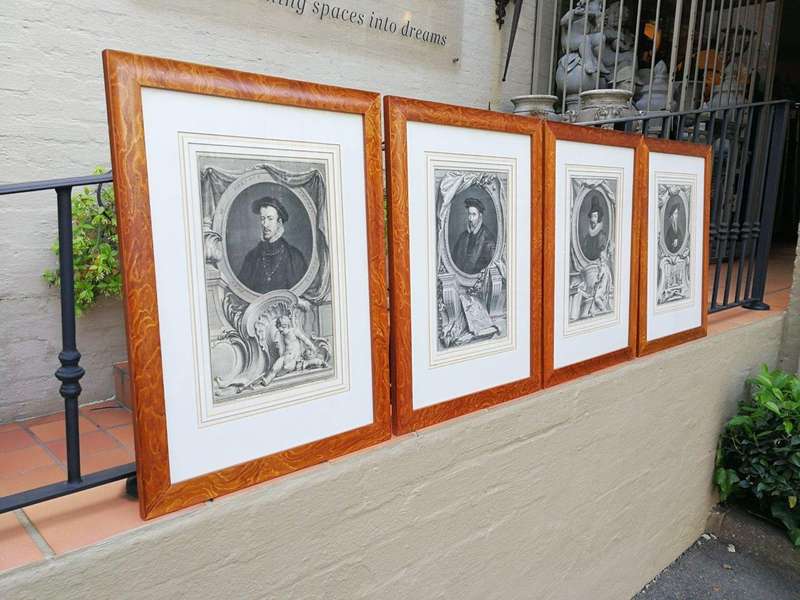 A Set of Four Works: Duke Edward Seymour, Sir Francis Bacon, Sir Nicholas Bacon, and Duke Thomas ...