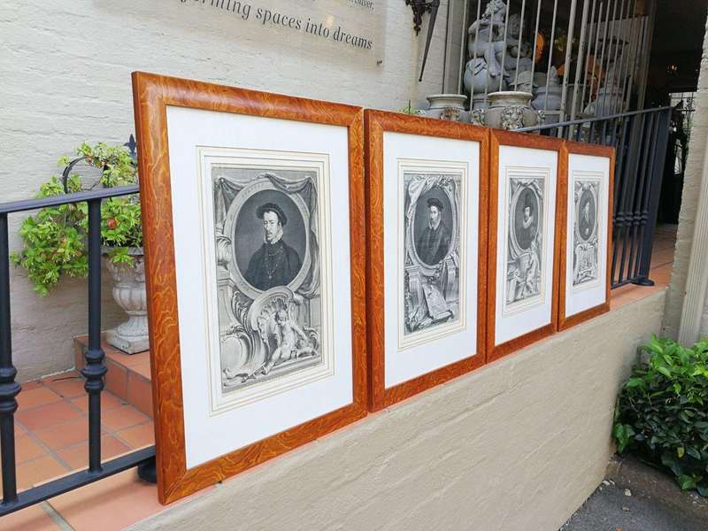 A Set of Four Works: Duke Edward Seymour, Sir Francis Bacon, Sir Nicholas Bacon, and Duke Thomas ...