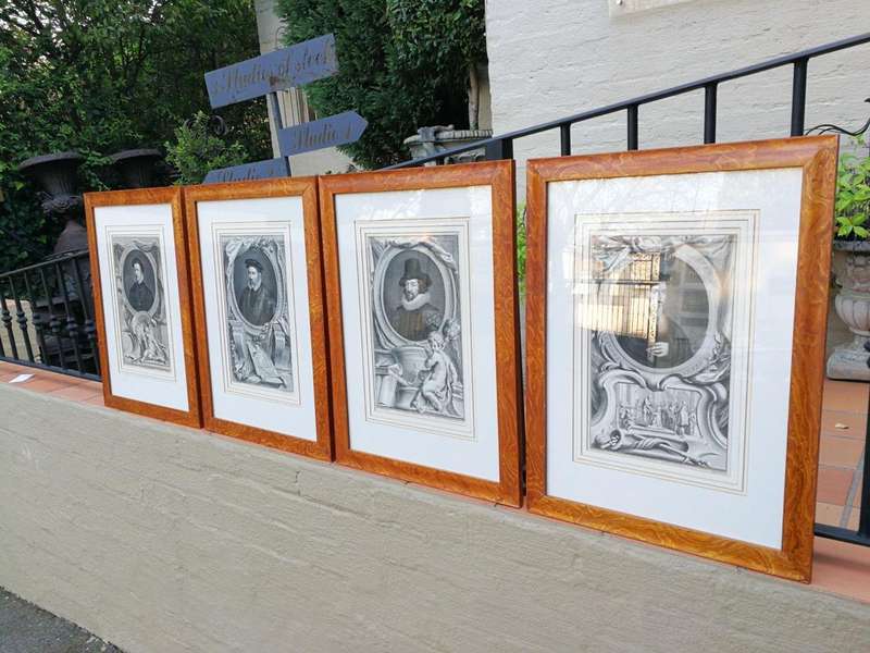 A Set of Four Works: Duke Edward Seymour, Sir Francis Bacon, Sir Nicholas Bacon, and Duke Thomas ...