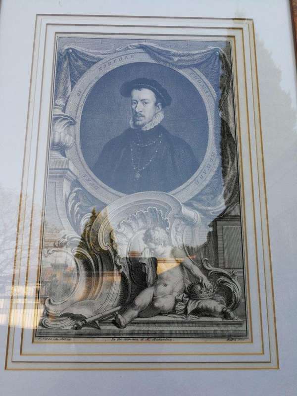 A Set of Four Works: Duke Edward Seymour, Sir Francis Bacon, Sir Nicholas Bacon, and Duke Thomas ...