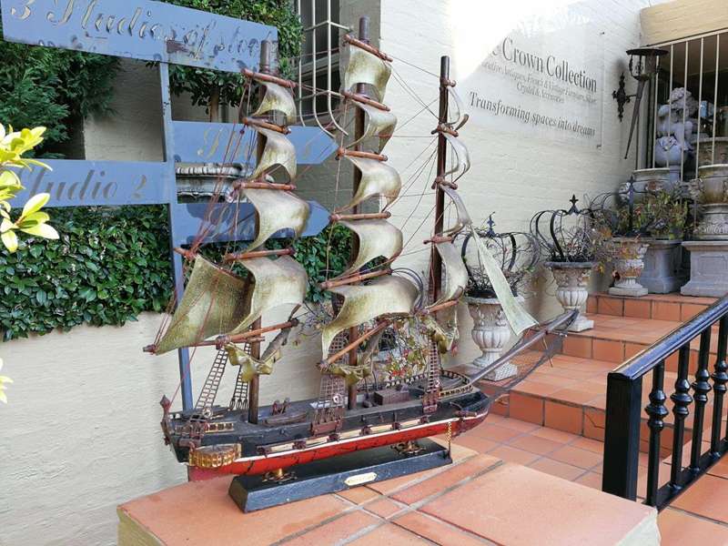 An Antique Style Spanish Ship Model: The Fragata Espanola