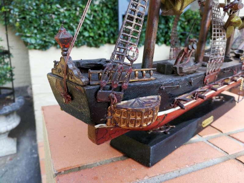 An Antique Style Spanish Ship Model: The Fragata Espanola