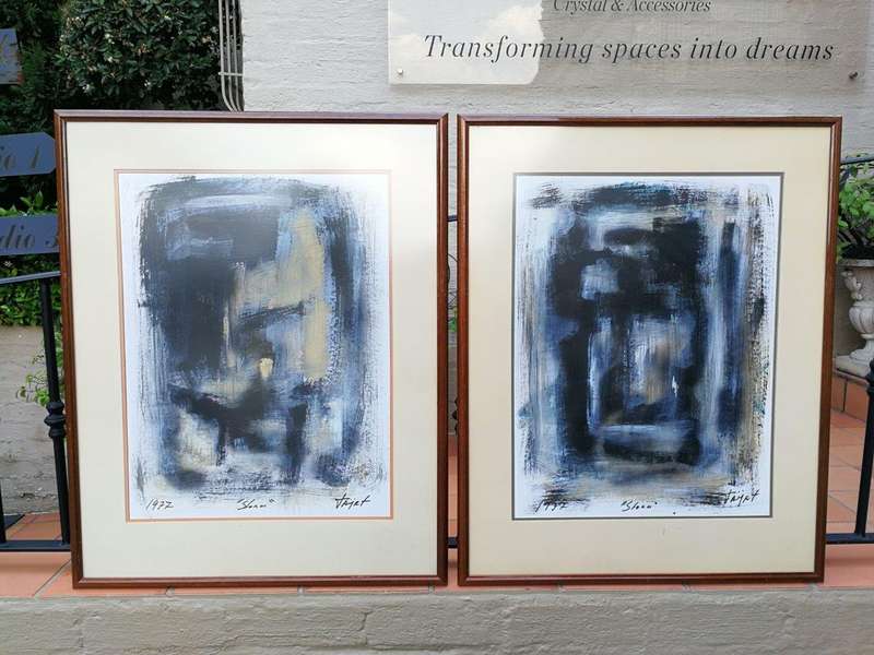A Diptych Intitled Storm, Dated 1977 ND
