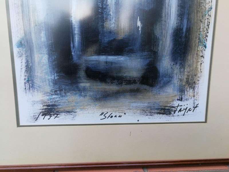 A Diptych Intitled Storm, Dated 1977 ND
