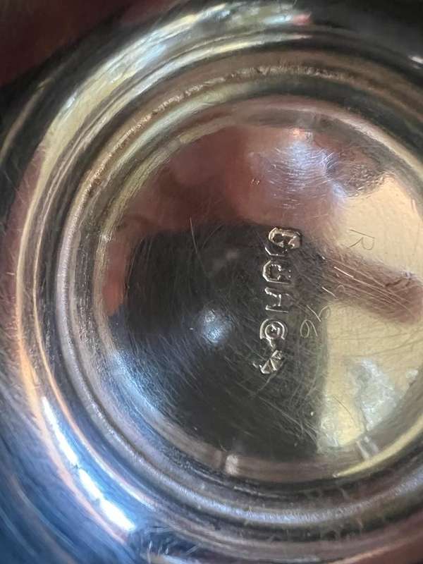 A Antique Four Pie3ce Tea And Coffee Set  E.P.N.S/Silver With Hallmarks