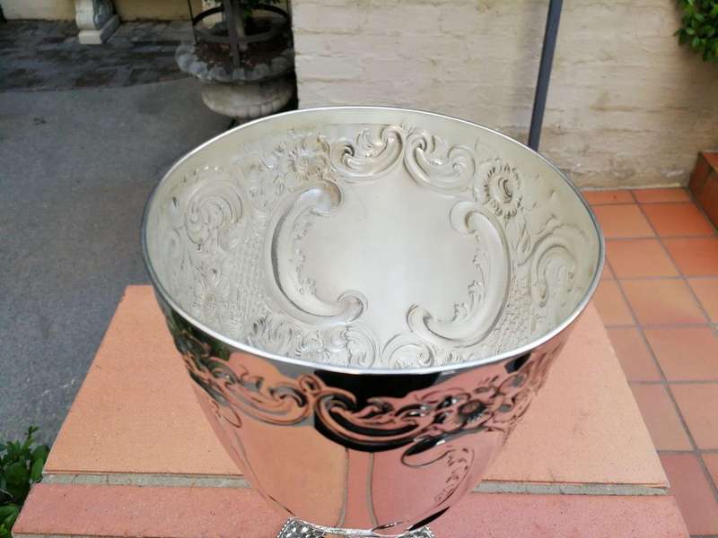 An Antique Victorian Silver Lage Size Goblet Sheffield  Circa 1897 500grams Silver